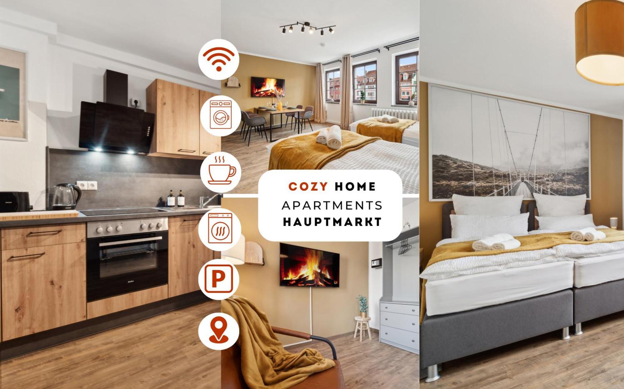 Cozyhome Hauptmarkt Apartments Gotha Esterno foto